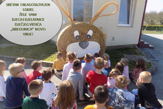 Uskrsna čestitka Dv Bregunica